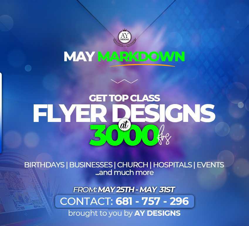 May Markdown - by AY-DESIGNS